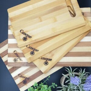 wooden platter