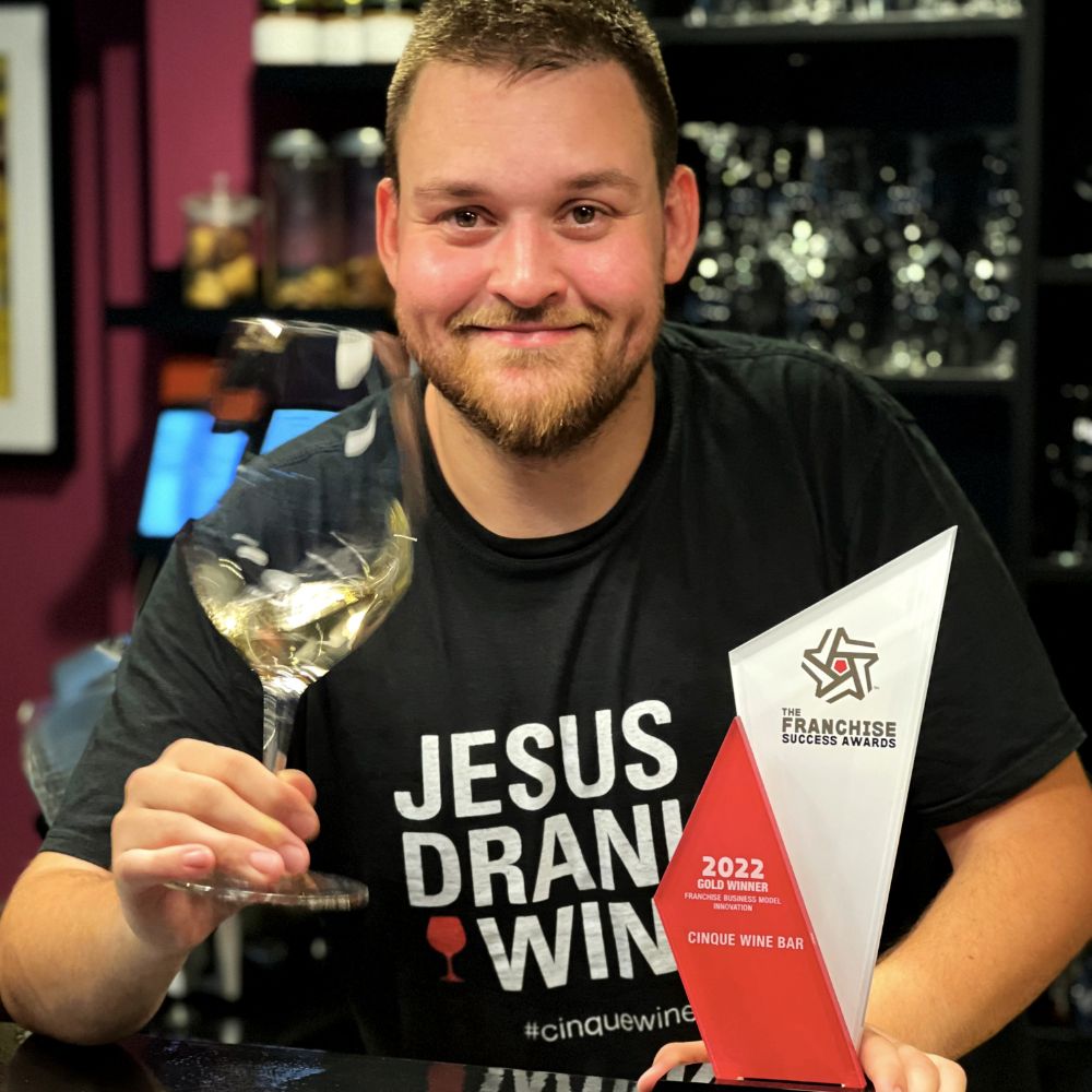 Cinque Wine Deli bar Nikitas Prassas - Franchise Awards
