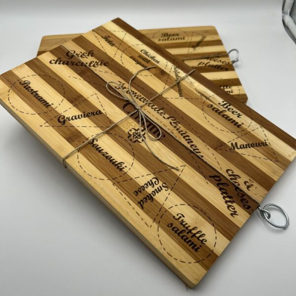 Cheese and Meat wooden board