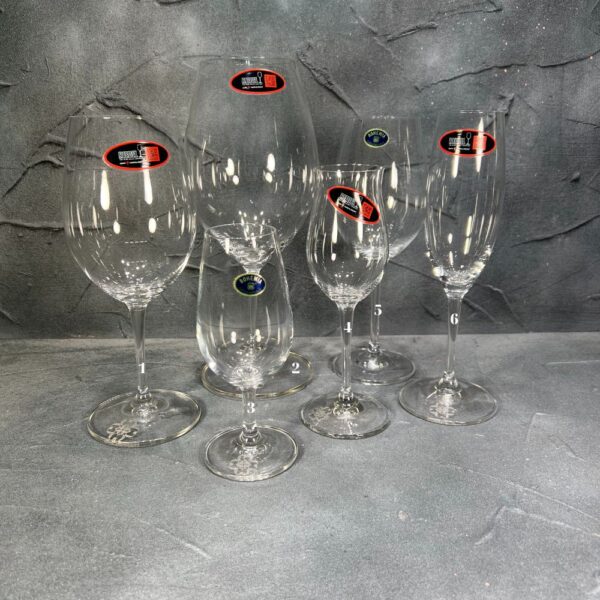 Cinque's Riedel Wine Glass