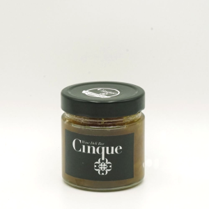 A jar of Cinque’s Homemade Apple Chutney