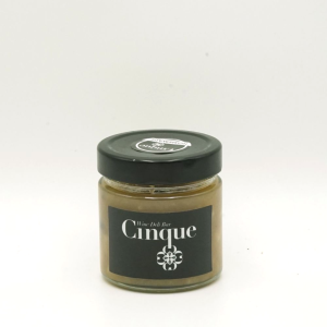 A jar of Cinque’s Homemade Lemon Chutney